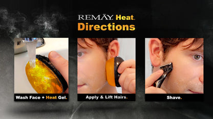 REMAY Heat Shave Gel | 8 PACK