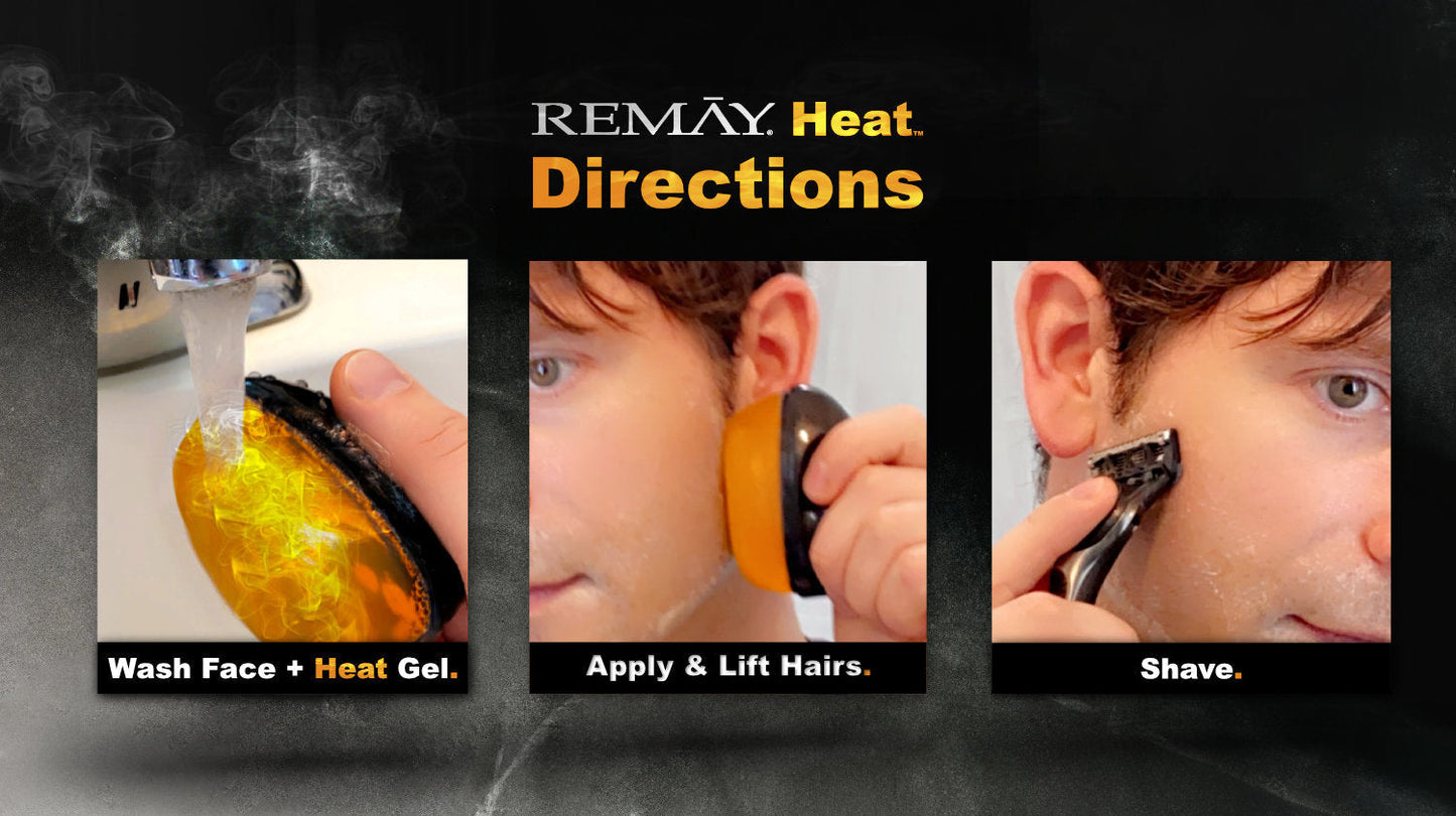 REMAY Heat Shave Gel | 24 PACK