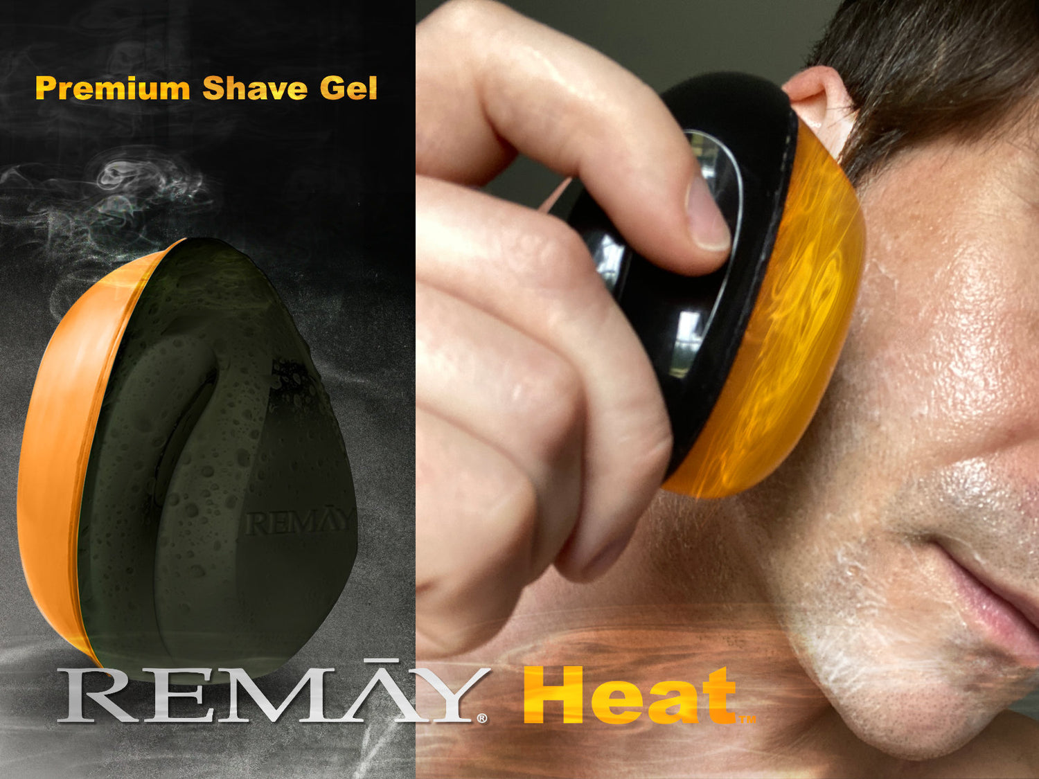 A Hot Gel Shave Like Never Before