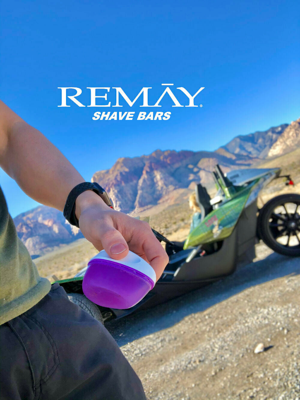 REMAY Glide Shave | Shave Gel Bar (2 PACK)